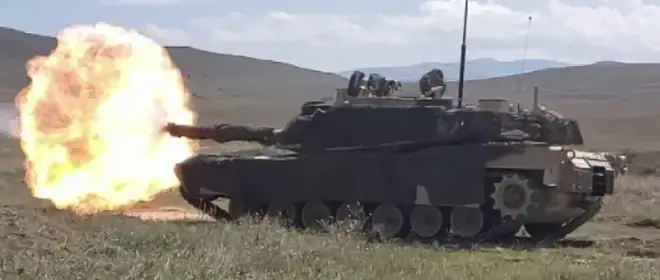 Опубликованы кадры поражения «Краснополем» американского танка Abrams ВСУ