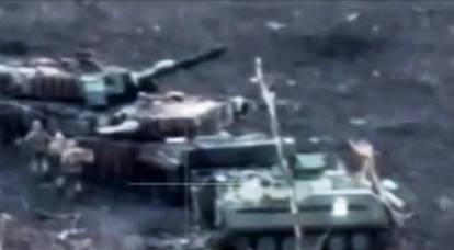 Проклятое место: рядом с врезавшимися Leopard 2 продолжают гибнуть боевики