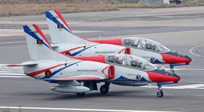 Бангладеш подписал контракт на поставку китайских учебно-боевых самолетов K-8W