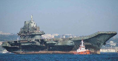 Китай завершает восстановление авианесущего крейсера «Варяг»