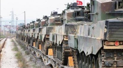 Турция перебрасывает к сирийской границе танки «Леопард-2А4»