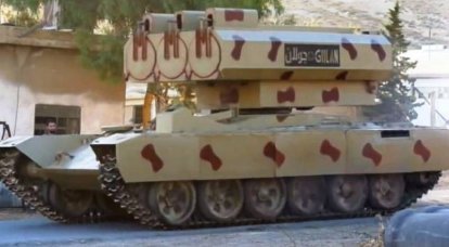 Наступление сирийской танковой группировки поддержит РСЗО «Голан-1000»