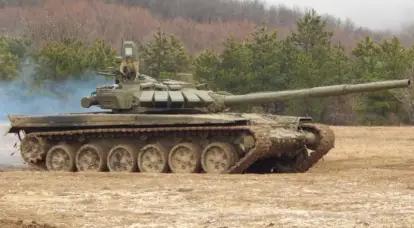 К западу от Авдеевки ВС РФ отбили у противника захваченный в 2022 ВСУ танк Т-72