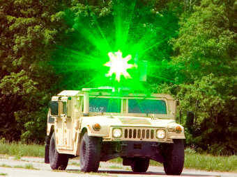 Армия США начала испытания слепящего лазера