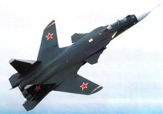Су-47 "Беркут" - экспериментальный многоцелевой истребитель