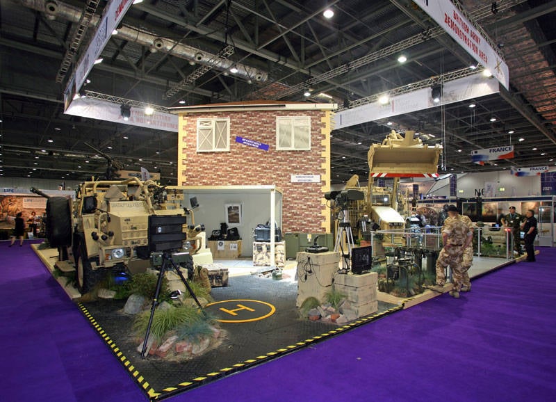 Выставка оружия Defence Security and Equipment International в Лондоне