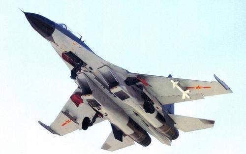 Китай разработал собственный боевой вариант Су-30 – J-11BSM