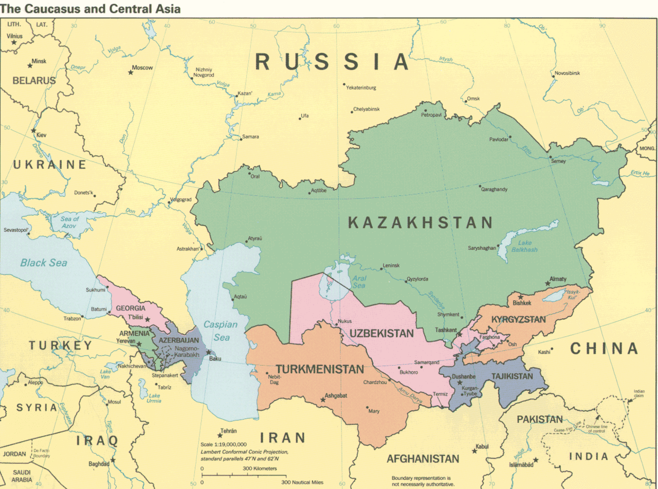 Центральная Азия: место России в регионе