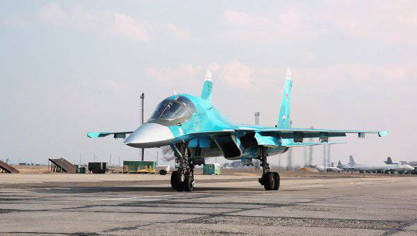 ВВС России получат бомбардировщики Су-34