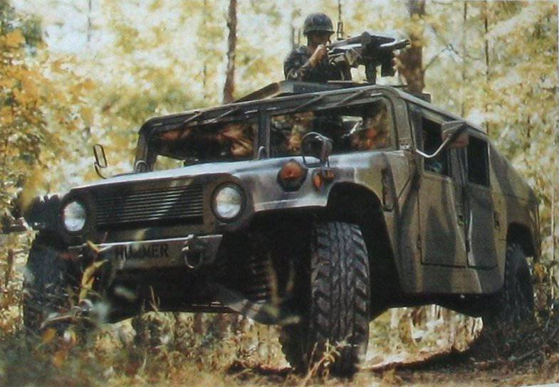 Армейский внедорожник Hummer, страницы истории