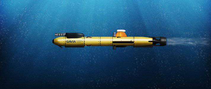 Необитаемый автономный подводный аппарат «GAVIA»