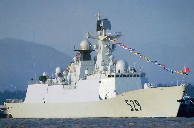 Китайские ВМС скоро получат очередной новый корабль проекта 054 – фрегат «Линьи»