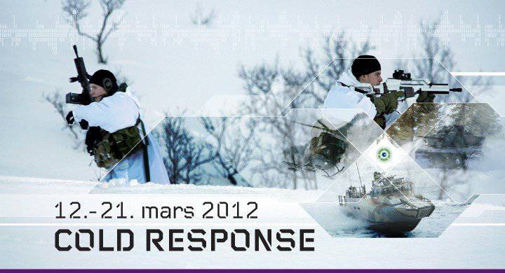 В Арктике стартовали военные учения «Cold Response — 2012»