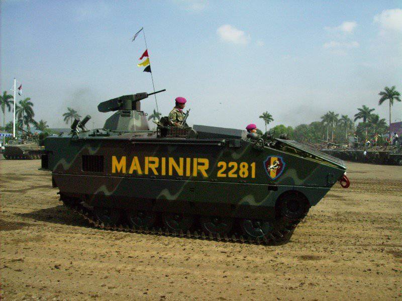 Модификация БМП АМХ-10Р – машина морской пехоты АМХ-10Р «MARINE»