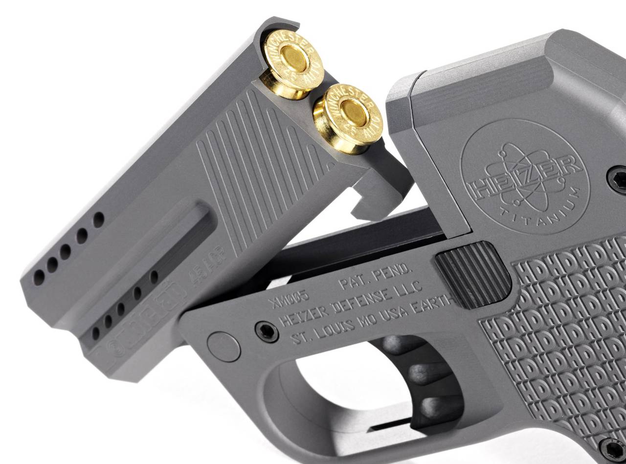 Heizer Defense Double Tap - double-barreled pistol for self-defense