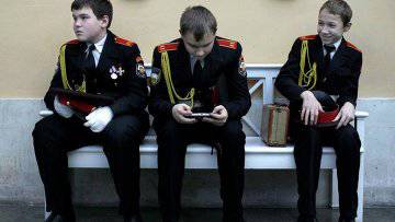 Минобороны РФ собирается открыть шесть Президентских кадетских училищ
