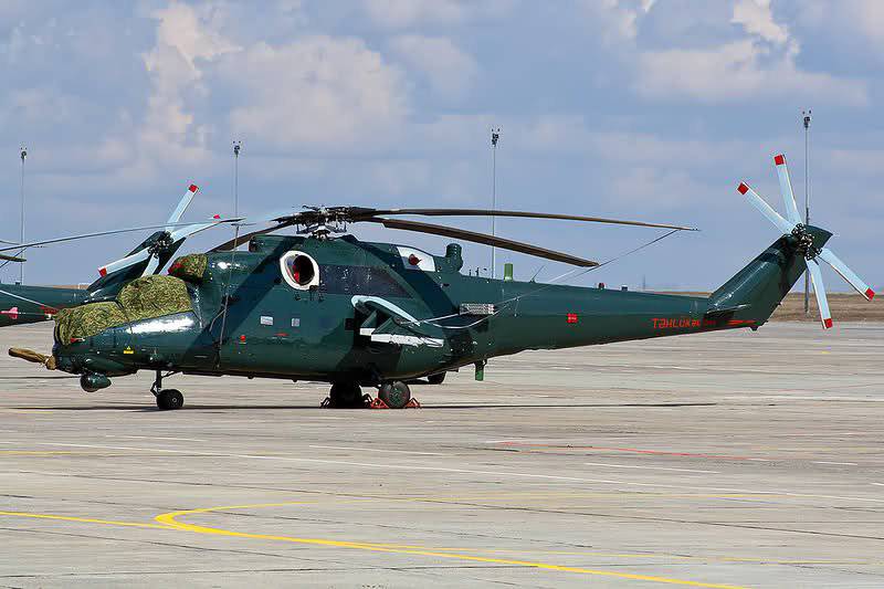 Новая партия Азербайджанских боевых вертолетов МИ-35М