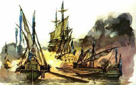 Гангутское морское сражение - первая крупная победа Балтийского флота