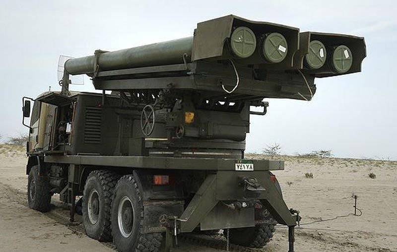 Вооружение Ирана – реактивная система залпового огня «Fadjr-5»