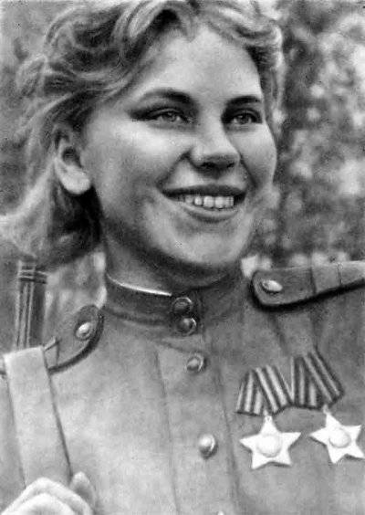 Роза Шанина - красавица-снайпер из Архангельской области