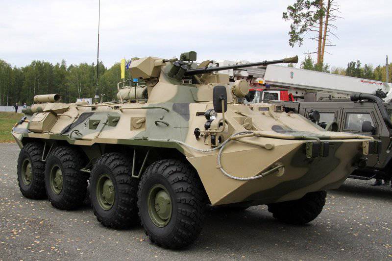 Казахстан заказал у России крупную партию БТР-82