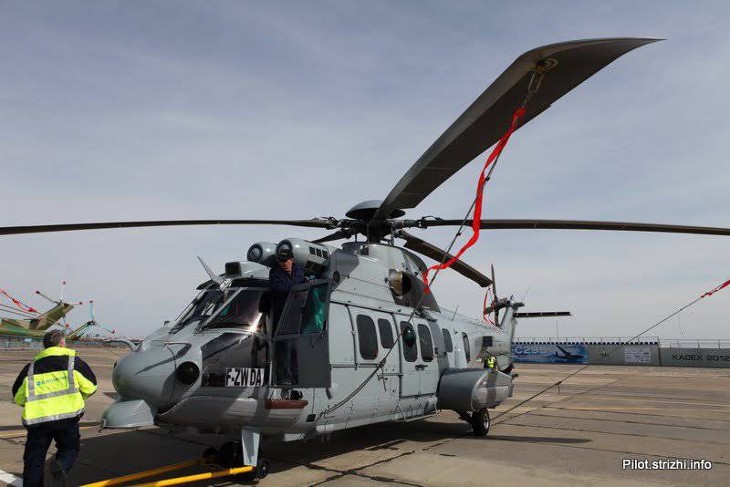 Казахстан приобретет 20 вертолетов EC725