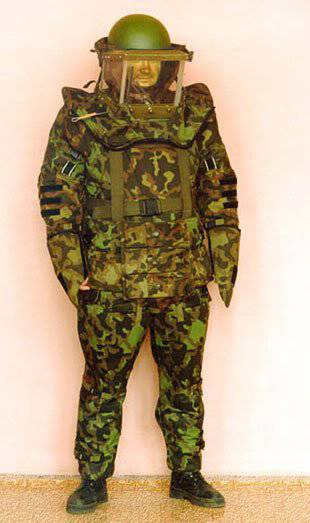 Облегченный вариант костюма сапера "Дублон" прошел апробацию в условиях жаркого климата в миротворческих миссиях