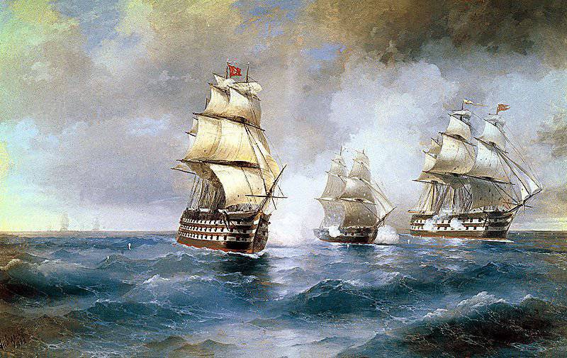 К годовщине геройского боя брига «Меркурий» с турецкой эскадрой у входа в Босфор 26 мая 1829 года