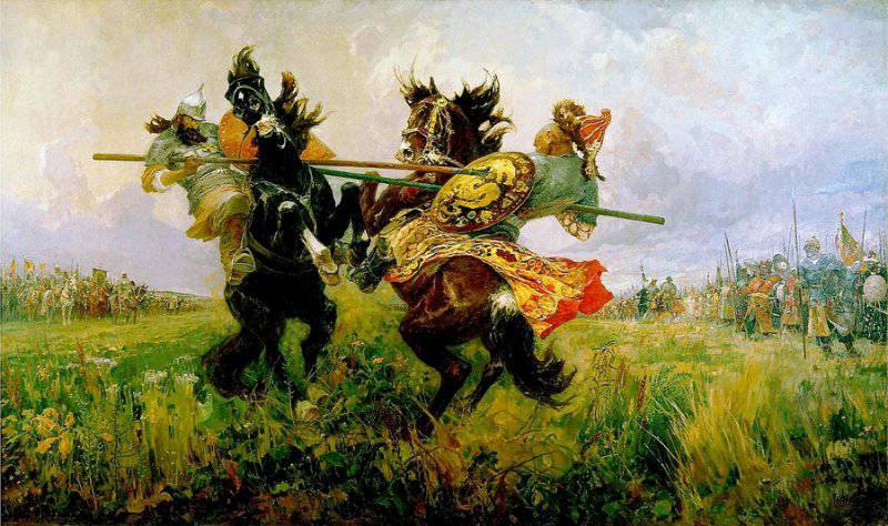 За други своя… Легенды русского воинства – православные богатыри Александр Пересвет и Андрей Ослябя