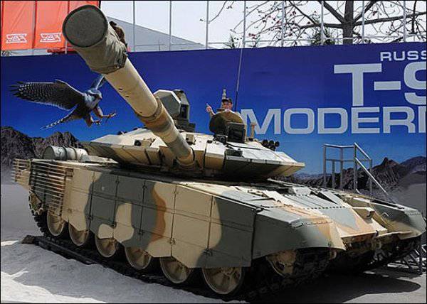 Россия представит в Париже новый модифицированный танк Т-90С