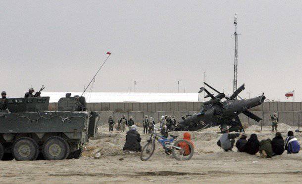 Польские вояки в Афганистане нос за базу не суют