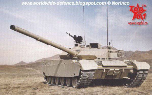 MBT-3000 — китайская попытка побороть Т-90С