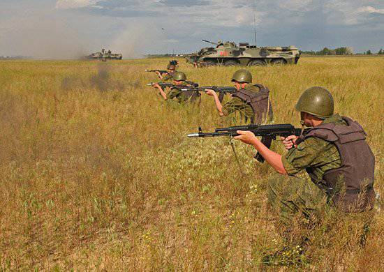 На 201 российской военной базе в Таджикистане занятия по боевой подготовке проводятся по новой модульной системе