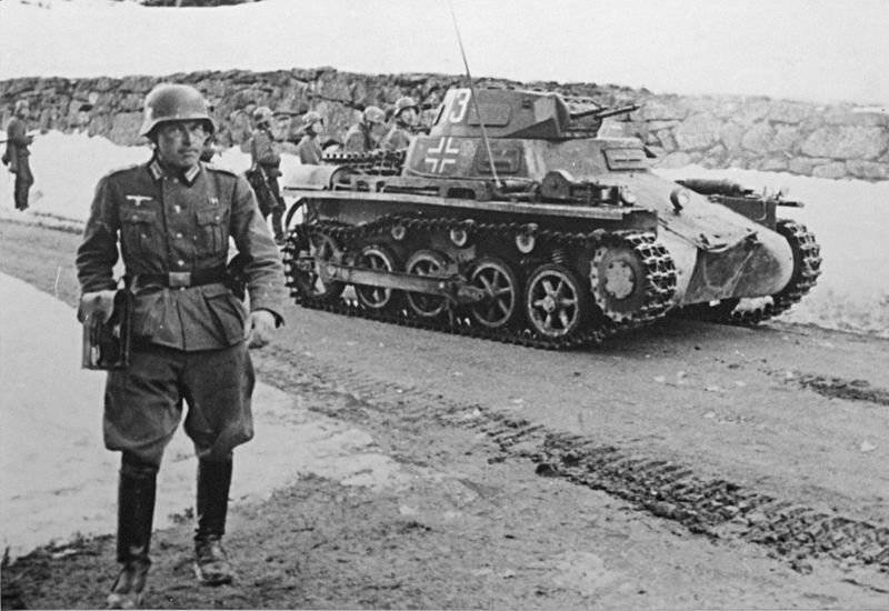 Бронетанковая техника Германии во Второй мировой войне. Легкий танк Pz Kpfw I (Sd Kfz 101)