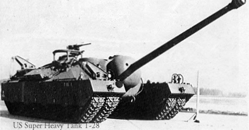 Американский сверхтяжелый танк Т28 - самоходное орудие Т95