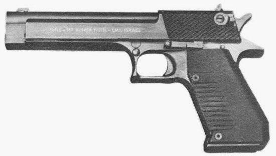 pistola semi-automática, calibre .357, .44 e .50. Cromo - Armas de