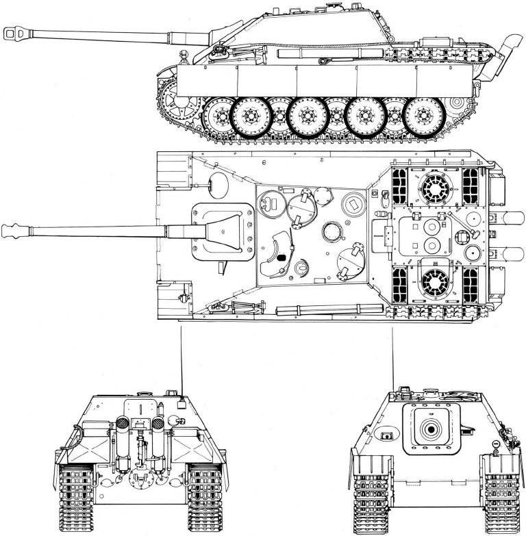 Бронетанковая техника Германии во Второй мировой войне. «Ягдпантера» – истребитель танков