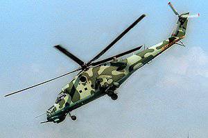 В Дагестане разбился военный вертолет
