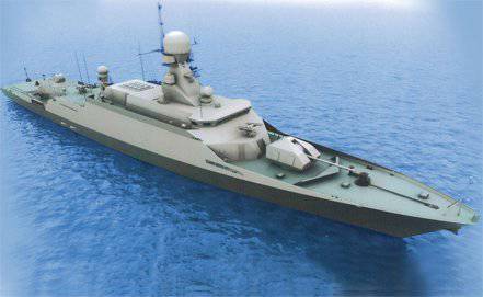 Первый ракетный корабль новой серии "Град Свияжск" пройдет испытания на Каспийской флотилии