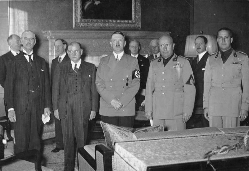 «Мюнхенский сговор» 30 сентября 1938
