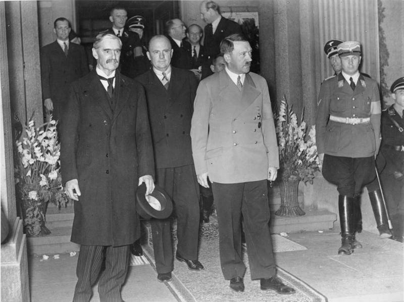 «Мюнхенский сговор» 30 сентября 1938