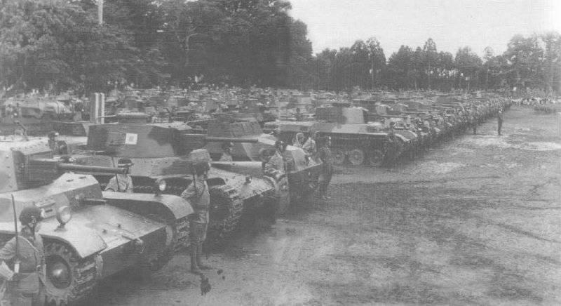 Японские танки периода Второй Мировой войны. Часть II