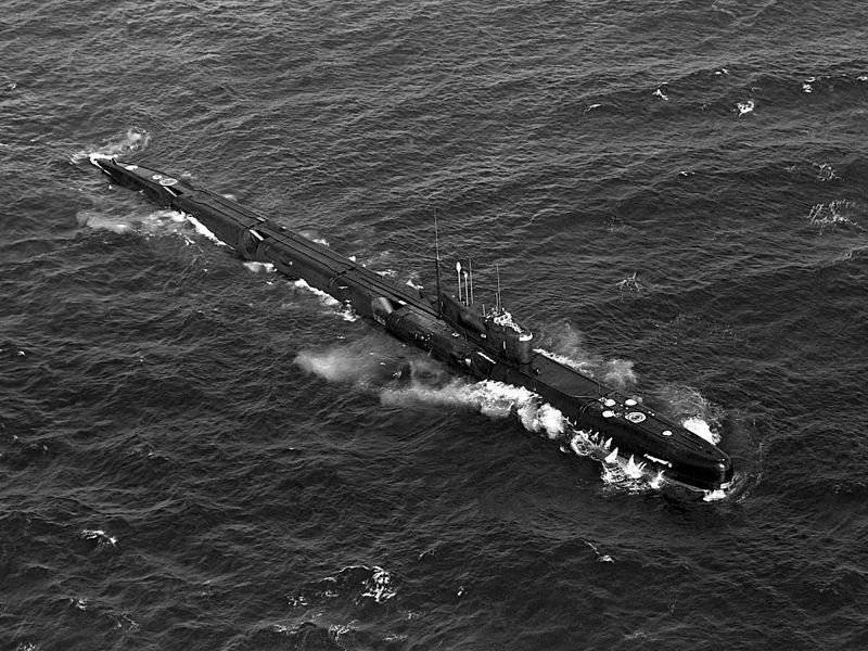 Атомные подводные лодки с крылатыми ракетами. Проект 675 (Echo-II class)