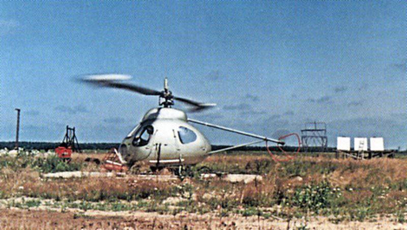 В-7 прототип реактивного вертолета времен СССР