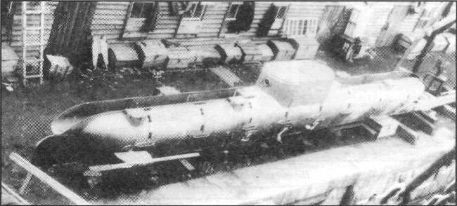 Проект подводного миноносца Е.В. Колбасьева («Матрос Петр Кошка»)