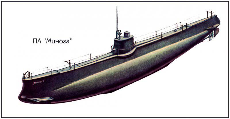 Подводная лодка "Минога"