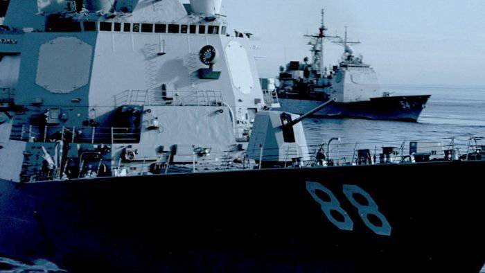 Шестой флот США не смог прорваться к побережью Сирии