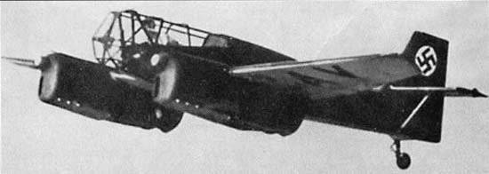 Немецкий экспериментальный самолет B9 Berlin