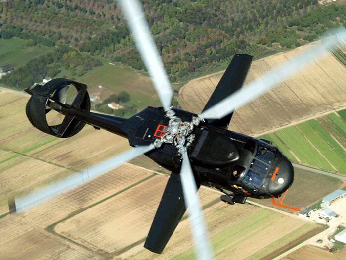 Экспериментальный вертолет Piasecki X-49A Speedhawk