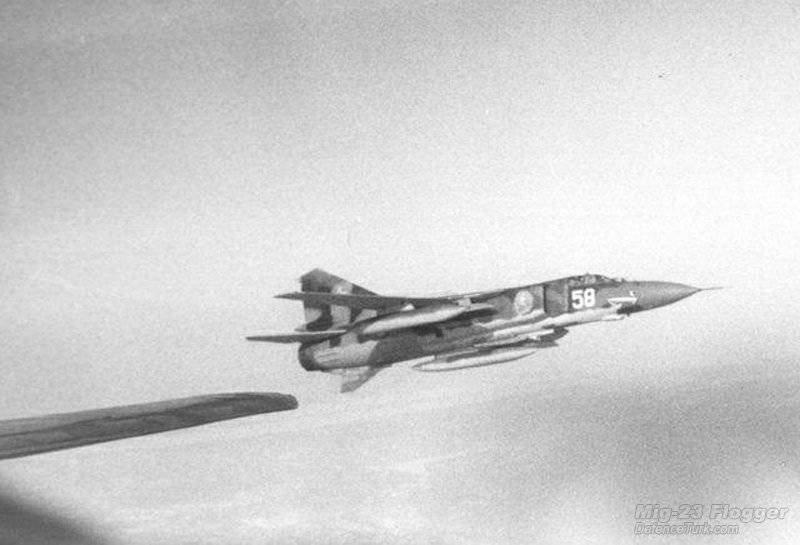 Советские истребители в ВВС США, МиГ-23 (часть 4)
